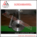single extruder screw and barrel with flange screw barrel for PVC UPVC SPVC